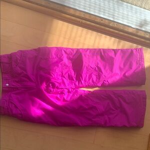 Vibrant Pink girls Size L Columbia 
Snow pants , ski pants  snow board pants